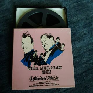 Vtg 8mm Laurel & Hardy Movie 