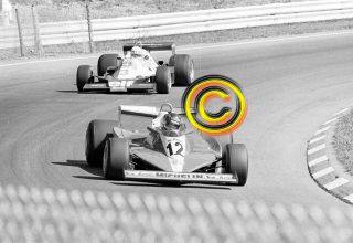 35mm Negative F1 Gilles Villeneuve - Ferrari 1978 Watkins Glen Formula1