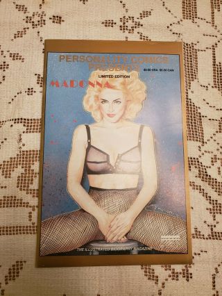 Madonna Personality Comics The Illustrated Biography Vintage Comic Book