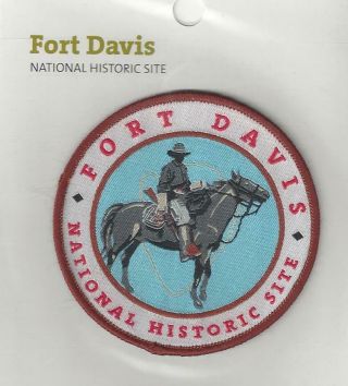 Fort Davis National Historic Site Souvenir Texas Patch