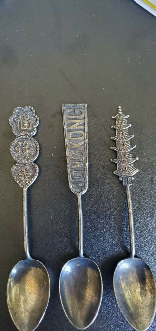 Vintage Souvenir Spoons From 1930 