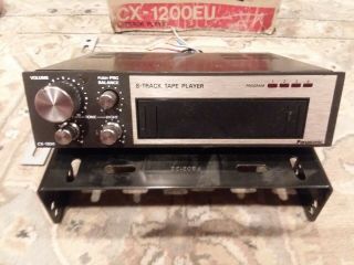 Vintage Panasonic Cx - 1200 Car Audio 8 Track Tape Player 1960s - Ex
