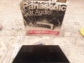 Vintage Panasonic CX - 1200 Car Audio 8 Track Tape Player 1960s - EX 2