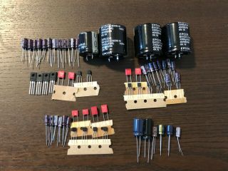 Sansui 1000x Complete Rebuild Kit High - Quality Receiver Recap Caps Transistors