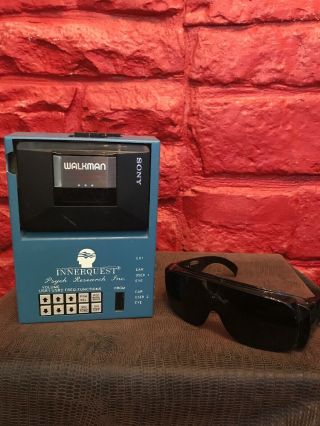 Vintage Sony Walkman Innerquest Psych Research 98 Wm - A12 Brain Waves Glasses A6