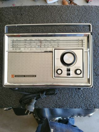 National Panasonic Radio R - 441b Hi Fi Transistor Collectable Japan