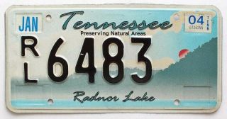 Tennessee Preserving Natural Areas Radnor Lake Specialty Wildlife License Plate