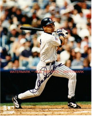 Derek Jeter York Yankees Autographed 8x10 Photo (rp)
