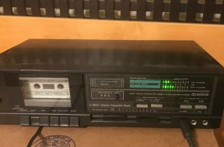 Teac V - 380c Stereo Cassette Tape Deck - -