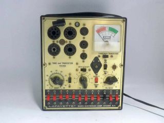 Made In The Usa By Emc 215 By Lafayette Compact Tube And Transistor Tester