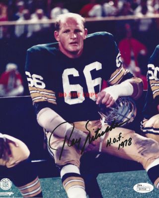 Ray Nitschke Autographed 8x10 Photo Signed Reprint