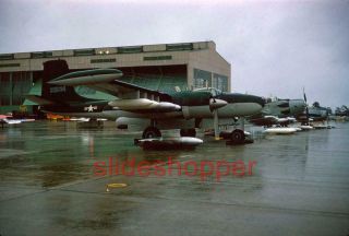 Slide Photo Navy Air Force Lockheed P2v - 5 Neptune Aircraft 1963 With Bombs