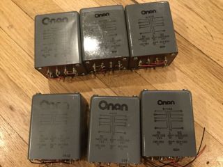 Vintage - Onan - Audio Transformers - A14420 - Three Pair 600/150ohm