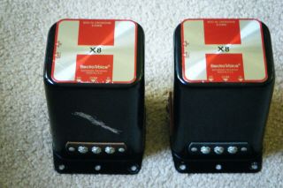 Ev Electro Voice Model X8 Crossover Network Pair 800 Cps 8 Ohm Black