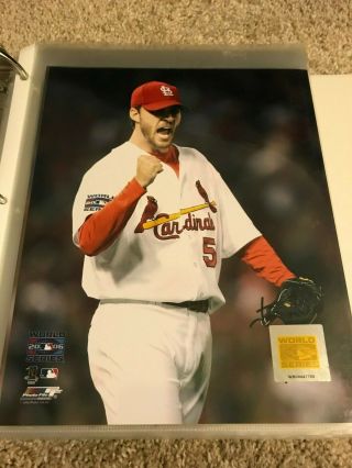 Adam Wainwright Officially Licensed 8x10 Photo Cardinals 2006 World Series