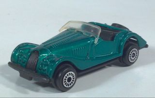 Vintage Zee Toys D69 Morgan Plus 8 2.  75 " Die Cast Scale Model Green