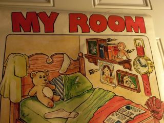Vintage 1970 ' s My Room Love It Or Leave It Poster Preloved 3