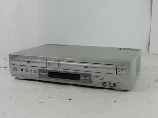 Sony Slv - D300p Dvd/vcr Combo 4 Head Hifi Stereo Vhs Player - Fully Functional