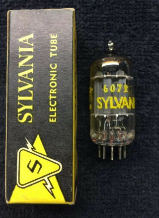 1 Nos Sylvania 6072 Tube Usa 1960 
