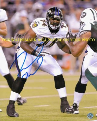 Michael Oher Signed Autographed Auto 8x10 Rp Photo Baltimore Ravens