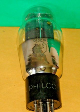 Engraved Philco 6a5 A Vacuum Tube Bogey,  Results = 5390