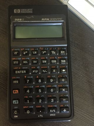Hp Hewlett Packard 32s Ii Rpn Scientific Calculator.  By Owner.