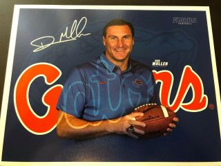 Dan Mullen Signed 8x10 Autographed Photo Reprint Florida Gators Football