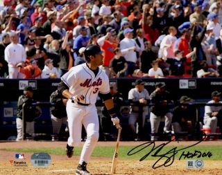 Mike Piazza York Mets Autographed 8x10 Photo (rp)