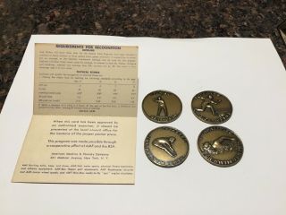 Vintage Explorer Scout Physical Fitness Tests,  Golf,  Swimming,  Bowling,  Physical