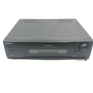 Sony Slv - 770hf 4 - Head Vhs Vcr Player Cassette Recorder -