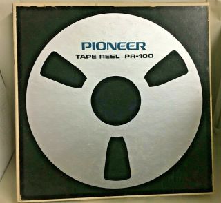 Pioneer 10.  5 " Inch Metal Reel For 1/4 " Tape Pr - 100