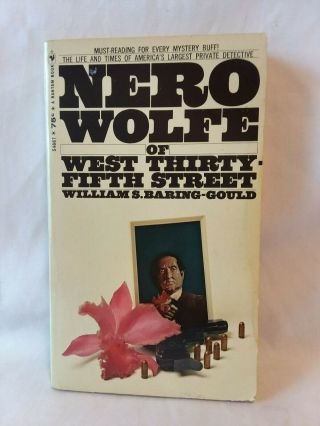 William Baring - Gould Nero Wolfe Of West Thirty - Fifth Street Vintage 1970 Pb