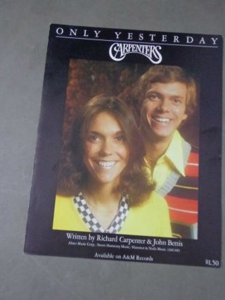 Carpenters - - Only Yesterday - - - 