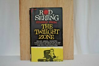 Stories From The Twilight Zone Rod Serling Vintage Paperback Sci - Fi Fantasy Tv