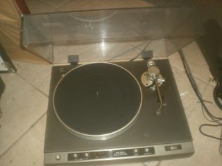 Sony Ps - X50 Turntable Record Player Powers On