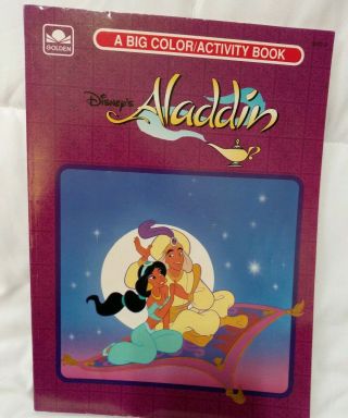 Vintage Golden Books A Big Coloring Book Disney 