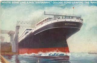 White Star Line Britannic,  Titanic 