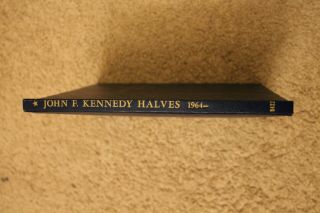Vintage Whitman Kennedy Halves 1964 - (1982) Coin Folder Binder Book Album Half 2