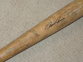 Billy Pierce H&b Game Signed Bat Chicago White Sox Psa Gu 8