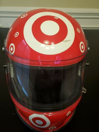 Kyle Larson Target Chip Ganassi Racing Gas Man Race Pit Crew Helmet