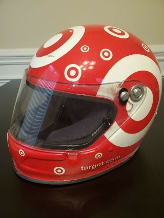 Kyle Larson Target Chip Ganassi Racing Gas Man Race Pit Crew Helmet 2