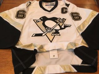 Ccm Authentic Pittsburgh Penguins Nhl Hockey Jersey Size 48 Mario Lemieux