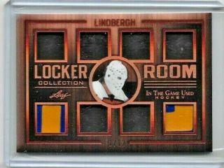2019 - 20 Pelle Lindbergh Leaf In The Game Itg Hockey 8x Jersey Relic Patch 1/12