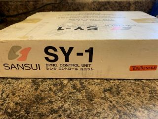 Sansui Sync Control Unit Sy - 1 For Ws - X1 Six Track Cassette Recorder Multitrack