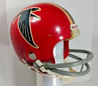 1970 Atlanta Falcons Riddell Kra - Lite Ii Football Helmet Full Size Vintage