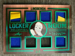 19 - 20 Itg Pelle Lindbergh Locker Room 8 Memorabilia 1/3