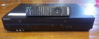 Sony Slv - D380p Dvd Player And Vhs Recorder With Sony Remote