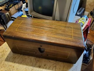 Vintage American Bosch Model 28 Tube Radio Case And Some Parts