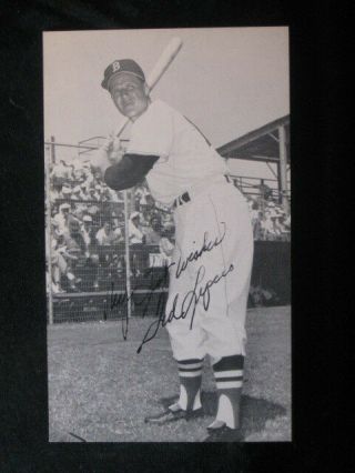 Ted Lepcio Boston Red Sox Vintage 1960 