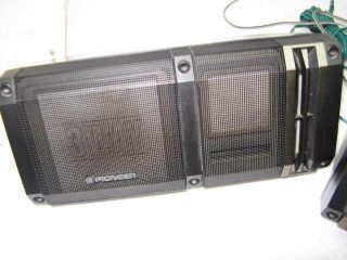 Vintage Pioneer Ts - X20 3 - Way Car Rear Deck Pair Speakers Max Music Power 60w
